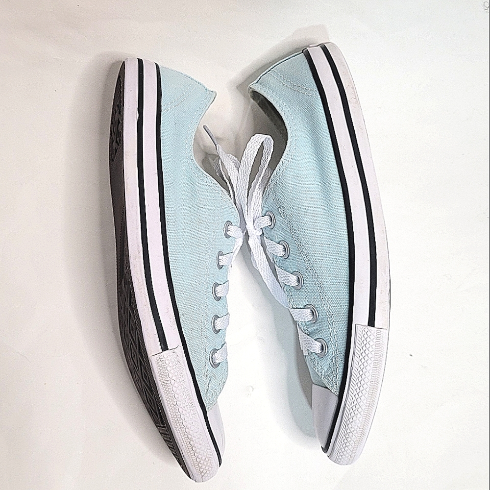 Light Blue Converse - Picture 3 of 7
